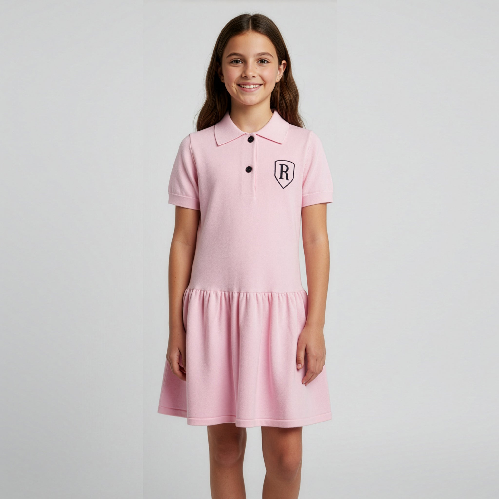 Knitted Dress  - Pink