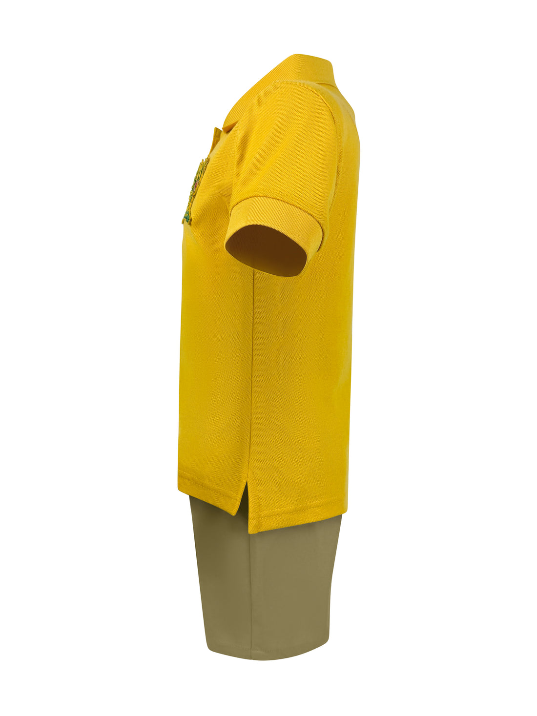 GLORIA FLOYD | Boy's Pique Short Sleeve Polo - Mustard