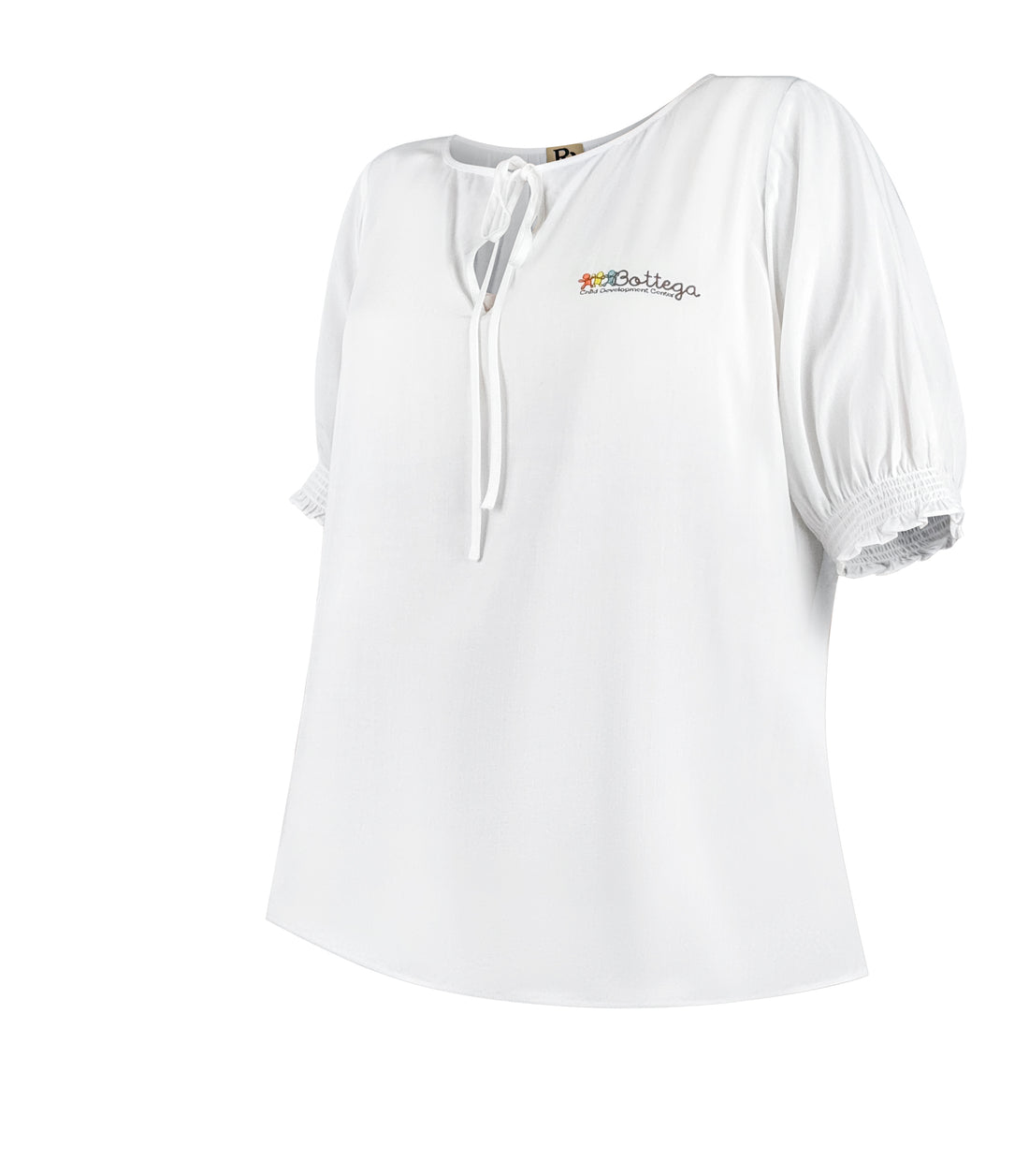 BOTTEGA | Women's Short Sleeve Top -White
