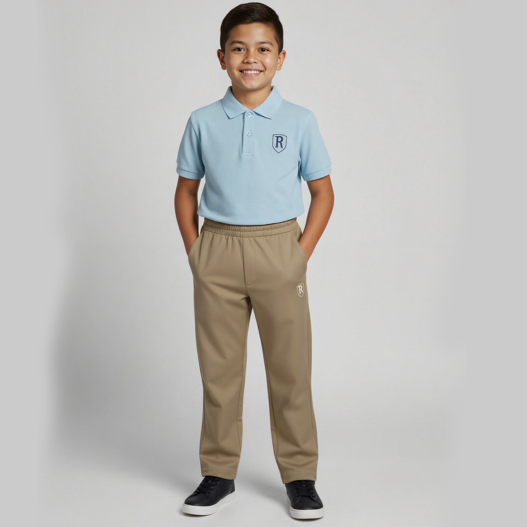PRE-ORDER | Elastic waistband Pants - Khaki